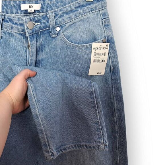 BP Light Wash Mom Jeans size 26 NWT - Picture 3 of 8